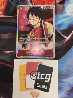 Monkey D. Luffy ST01-012 Super Pre Release - One Piece - Image 2