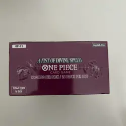 One piece - OP11 A Fist Of Divine Speed Booster Box sealed! - Image 3