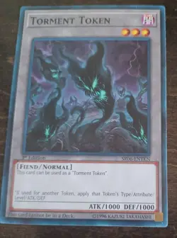 Torment Token Yugioh LP SR06-ENTKN - Image 1