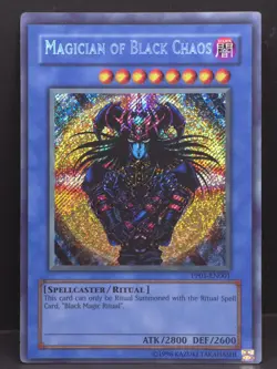 Magician of Black Chaos PP01-EN001 Secret Rare - YuGiOh TCG Lp - Image 1