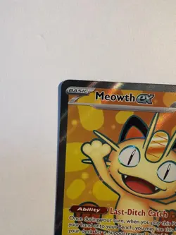 Meowth ex 107/088 Ultra Rare Perfect Order Pokemon Near Mint - Image 5