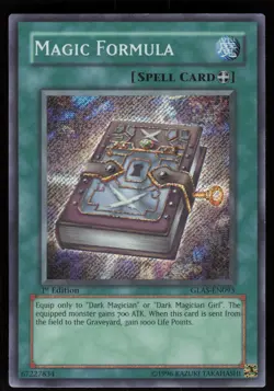 Magic Formula GLAS-EN093 1st Edition Secret Rare NA YU-GI-OH - Image 1