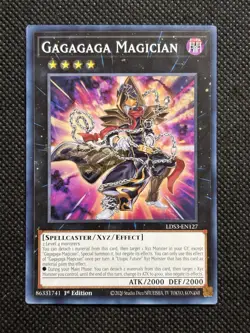 YuGiOh! - Gagagaga Magician LDS3-EN127 Common 1st Edition Near Mint - Image 1