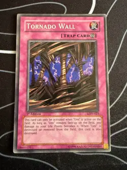 Tornado Wall LON-023 Labyrinth of Nightmare Yu-Gi-Oh Unlimited NM - Image 1