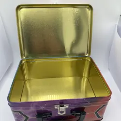 Pokemon Trading Card Game Collector's Treasure Tin Lunch Box 2016 No Cards Empty - Image 5