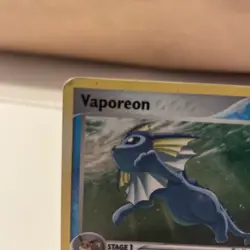 Vaporeon Holo Rare #6/17 POP Series 3 Pokemon Card - Image 2