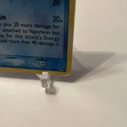 Vaporeon Holo Rare #6/17 POP Series 3 Pokemon Card - Image 3