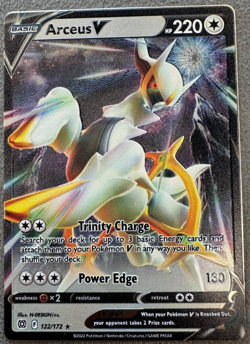 Arceus V - (Metal Card) 122/172 Miscellaneous Cards & Products Holo - Image 1