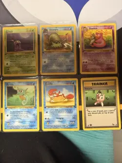 Pokemon TCG 13 card 1st edition fossil nm/lp - Image 2