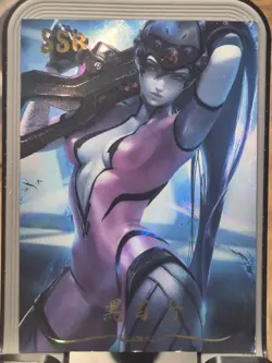 Extravagant Feast Card Anime Waifu Goddess Story SSR Widowmaker - Image 1