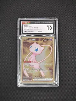 Pokemon S&V 151 - Metal Mew ex UPC promo card #205 - CGC 10 Gem Mint (English)! - Image 1