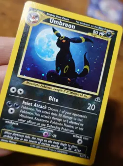 Umbreon 13/75 Holo Rare Neo Discovery Set Pokemon Card PL - Image 4