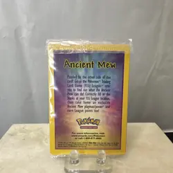 Pokemon TCG Ancient Mew Promo Holo Misc Cards & Products #1 2000 English Sealed - Image 1