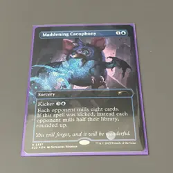 Maddening Cacophony (Foil) Furby The Oddbodies Secret Lair MTG - Image 1