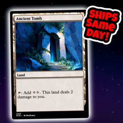Ancient Tomb - Custom Art Magic: The Gathering Playtest Card - Commander EDH - Image 1