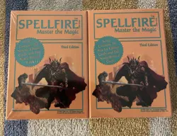 (2)x SpellFire Master the Magic Third Edition 1995 Advance D&D Card Game Decks - Image 1