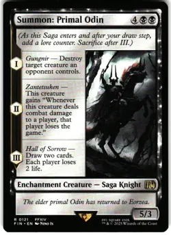 FINAL FANTASY #121 Summon: Primal Odin - Image 1