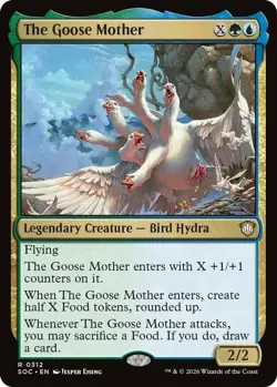 x1 The Goose Mother R MTG Commander: Secrets of Strixhaven M/NM, English - Image 1