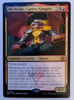 Ob Nixilis, Captive Kingpin MAT #41 Regular NM - Image 1