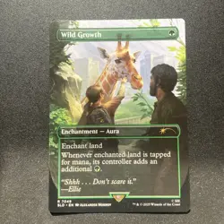 MTG Wild Growth Secret Lair 7049 NM - Image 1