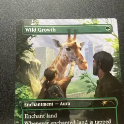 MTG Wild Growth Secret Lair 7049 NM - Image 3