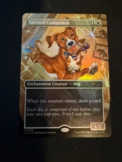 Spirited Companion (0896) (Rainbow Foil) Secret Lair Drop Foil - Image 1