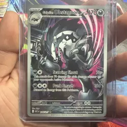Pokemon Galarian Obstagoon 245/217 Ascended Heroes Card w/ Top Loader - Image 2