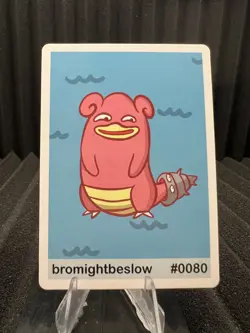 Bromightbeslow (Slowbro) #80 - Gen 1 Pookiemoot Fan Art - Pokemon - Image 1