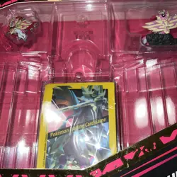 Pokemon Shiny Zamazenta V Crown Zenith, Premium Figure, Pin, and Sleeves - Image 1