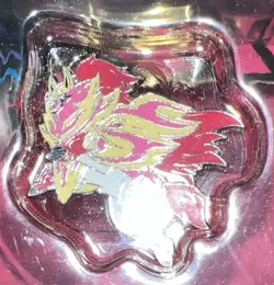Pokemon Shiny Zamazenta V Crown Zenith, Premium Figure, Pin, and Sleeves - Image 2