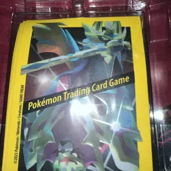 Pokemon Shiny Zamazenta V Crown Zenith, Premium Figure, Pin, and Sleeves - Image 3