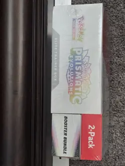 Pokemon Prismatic Evolutions COSTCO 2-pack ETB Elite Trainer Box, Booster Bundle - Image 3