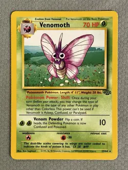 Venomoth 29/64 - Jungle Unlimited - Pokemon TCG - Image 1
