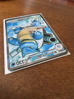 Pokemon 151 Scarlet & Violet Blastoise EX Full Art 184/165 Ultra Rare English NM - Image 4