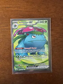 Pokemon Tcg Scarlet & Violet 151 Venasaur 182/165 Full Art Rare Mint/ Nm - Image 1
