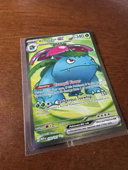 Pokemon Tcg Scarlet & Violet 151 Venasaur 182/165 Full Art Rare Mint/ Nm - Image 2