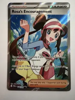 Pokemon Rosa’s Encouragement 114/088 Perfect Order Ultra Rare UR - Image 1