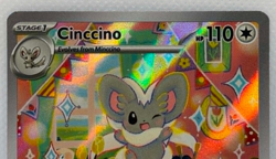 Pokemon Temporal Forces - Cinccino 183/162 - Illustration Rare - NM/M Condition - Image 3