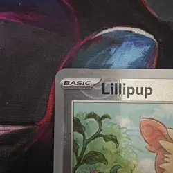 Pokemon Lillipup 074/086 Sv: White Flare Reverse Holo 2025 Master Ball Pattern - Image 2