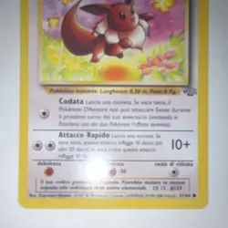 Pokemon Eevee Jungle 51/64 Basic Italian Regular 1999 - Image 4