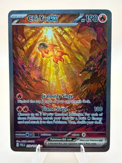 Chi-Yu ex 259/193 Special Illustration Rare Paldea Evolved Pokemon Near Mint - Image 1