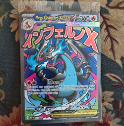 Sealed Pokemon TCG Mega Charizard X EX Promo with Oricorio - Image 1