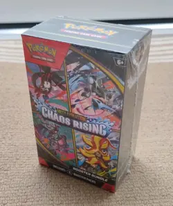 Pokemon Chaos Rising booster bundle (6 packs), new and sealed - Image 1