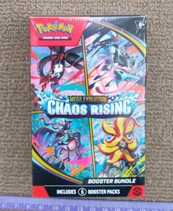 Pokemon Chaos Rising booster bundle (6 packs), new and sealed - Image 2