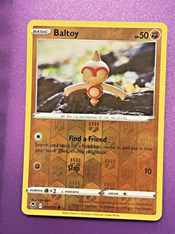 Pokemon Baltoy Silver Tempest 093/195 - Image 1