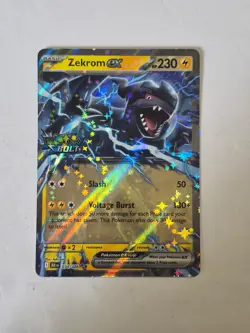 Zekrom ex (Black Bolt Stamped) 034/086 Holo Black Bolt Pokemon Holo NM - Image 1