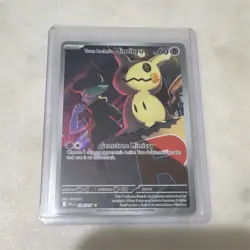Pokemon Team Rocket's Mimikyu Full Art Holo Illustration Rare 238/217 Eng 2024 - Image 1