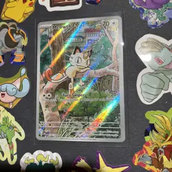 Pokemon TCG - Meowth 106/094 2025 Phantasmal Flames ME02:PFL IR - Image 1
