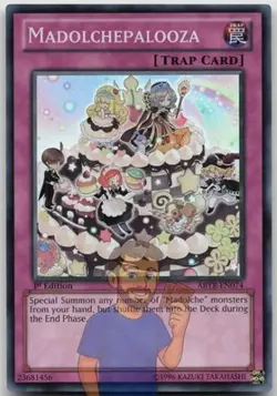 Madolchepalooza ABYR-EN074 Super Rare 1st Edition Near Mint Yugioh - Image 1