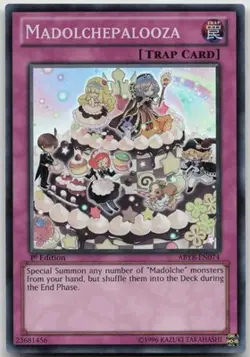 Madolchepalooza ABYR-EN074 Super Rare 1st Edition Near Mint Yugioh - Image 2